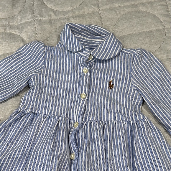 <3 Ralph Lauren 6M Stripped Dress - Picture 3 of 10
